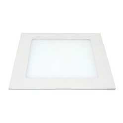 Panel LED 3W podtynkowy, kwadrat 85x85mm, ULTRA SLIM - biała dzienna 