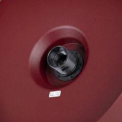 Lampa wisząca klasyczna Bilo 1xE27 burgundowa