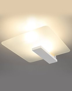 Lampa sufitowa nowoczesna LAPPO 2xE27 Biała