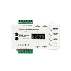 Sterownik LED Cyfrowy Schodowy Mono-RGB z czujnikami