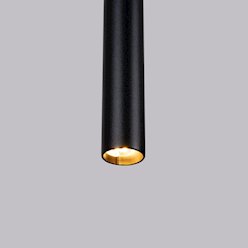 Lampa wisząca pojedyncza Bliss 1xG9 czarna