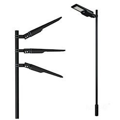 Lampa uliczna solarna z czujnikiem Street 40W 6000lm CCT
