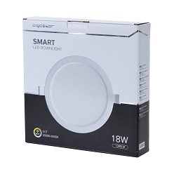 Panel LED SMART Wi-Fi 18W okrągły CCT 3000-6500K