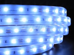 Taśma LED line 300 SMD 3528 biała zimna 10000-13000K w osłonie silikonowej IP67 5 metrów