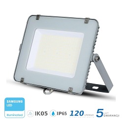 Projektor LED V-TAC 200W SAMSUNG SLIM Szary 120lm/W VT-206 6400K 24000lm
