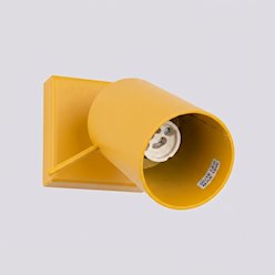 Kinkiet ścienny Reflektor Ring 1xGU10 żółty