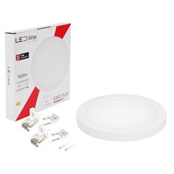Panel LED okrągły Easy Flex 12W 900lm 4000K biały
