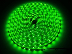 Taśma LED line 300 SMD 3528 zielona w powłoce silikonowej IP65 5 metrów