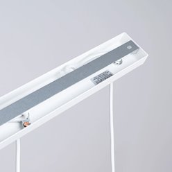 Lampa wisząca potrójna Prysm listwa 3xG9 biała