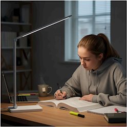 Lampka biurkowa LED Noblite Q 7W CCT biała