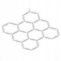 Lampa LED Hexagon 8S CRI90 252x238cm 280W 6500K