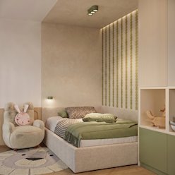 Lampa sufitowa potrójna tuba Modo 3xGx53 zielona oliwkowa