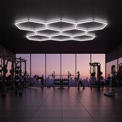 Lampa LED Hexagon 8L CRI90 315x301cm 350W 6500K