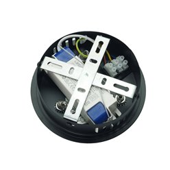 Lampa wisząca czarno-złoty okrąg Miltao 36W