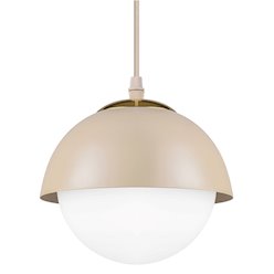 Lampa wisząca pojedyncza E27 Velia 18cm kaszmir