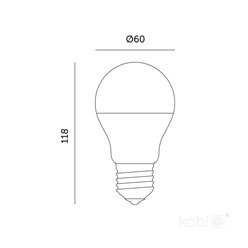 Żarówka LED E27 A60 do uprawy roślin Planty 11W