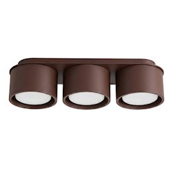 Lampa sufitowa potrójna tuba Modo 3xGx53 brązowa