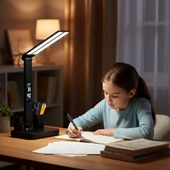 Lampka biurkowa LED Noblite Duo 5W 3CCT czarna