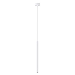 Lampa wisząca cienka tuba Arche 1xG9 biała
