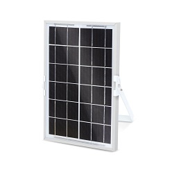 Halogen LED solarny 50W z pilotem Aigostar - biała zimna