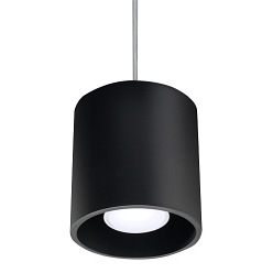 Lampa wisząca tuba ORBIS 1xGU10 Czarna