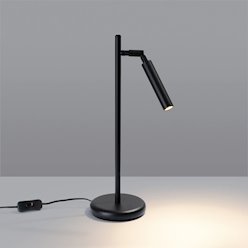 Lampa biurkowa Pastelo 1xG9 czarna