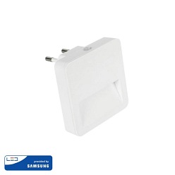 Lampka wtykowa LED V-TAC Samsung Kwadratowa VT-86 4000K 10lm