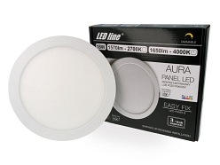 okrągły panel LED 18W easyfix sciemnialny