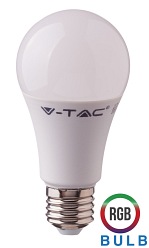 Żarówka LED E27 6W 230V 470lm V-TAC - RGB b. ciepła