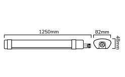 lampa hermetyczna led 120cm triproof