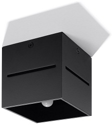 Halogen natynkowy kwadratowy LOBO 1xG9 Czarny