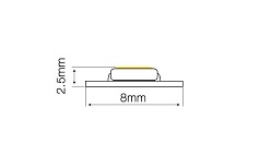 Taśma LED line 300 SMD3528 12V 6500K 4,8W rolka 50m