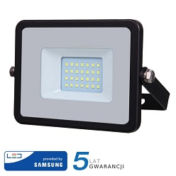 Halogen LED V-TAC 20W SAMSUNG Czarny VT-20 4000K 1600lm