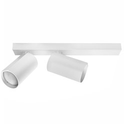 Lampa natynkowa boczna 30cm SpotLine 2xGU10 biała