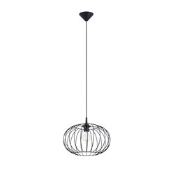 Lampa wisząca druciana TSUNO 1xE27 czarna
