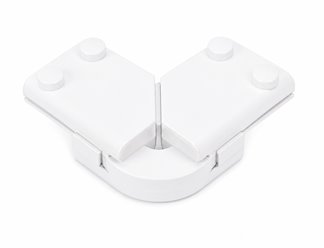 Łącznik kątowy biały do szyn magnetycznych Slim Light
