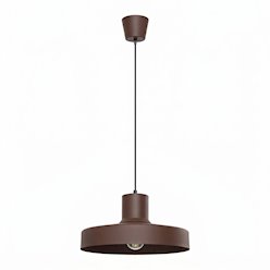Lampa wisząca klasyczna Bilo 1xE27 brązowa