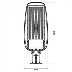 Lampa Uliczna LED 200W Street Premium 26000lm 4000K