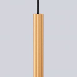 Lampa wisząca cienka tuba Arche 1xG9 złota