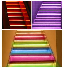 Sterownik schodowy LED RGB Smart z czujnikami ruchu i zmierzchu