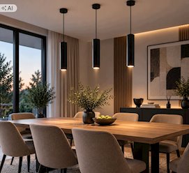 Lampa szynowa wisząca Axen 1-fazowa GU10 czarna