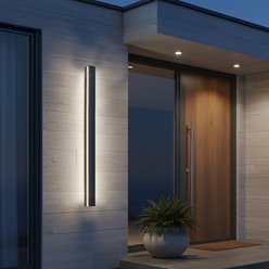 Kinkiet elewacyjny LED Mirana Wall 25W 120cm 4000K czarny