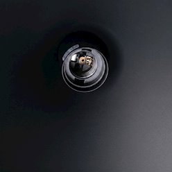 Lampa wisząca stożkowy klosz Nox 25cm 1xE27 czarna