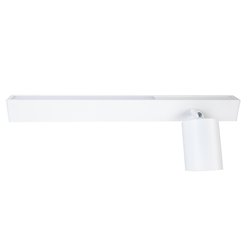Kinkiet liniowy LED UP 5W z reflektorem GU10 Front prawy biały
