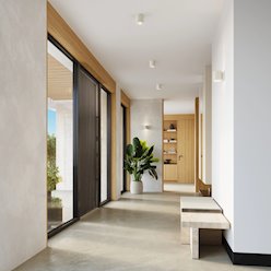 Oprawa natynkowa Orbis beton 1xGU10 beżowy
