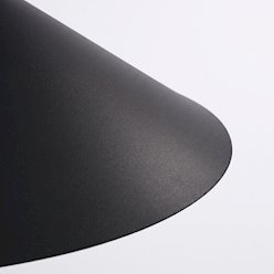 Lampa wisząca stożkowy klosz Nox 40cm 1xE27 czarna