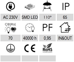 Lampa uliczna LED 100W