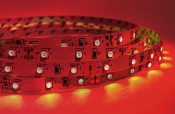 Taśma LED 5m 300xSMD3528 24W 12V DC IP20 czerwona