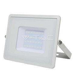 Naświetlacz LED V-TAC 30W SAMSUNG Biały VT-30 6400K 2400lm 