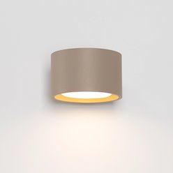 Kinkiet ścienny cylindryczny Modo 1xGx53 taupe